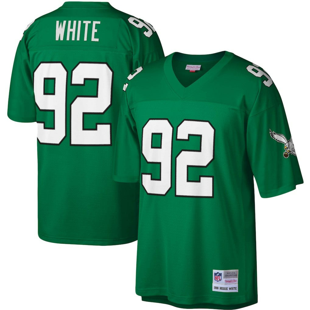 Mitchell & Ness Reggie White Philadelphia Eagles Legacy Replica Jersey Kelly Green