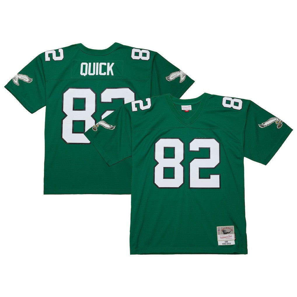 Mitchell & Ness Mike Quick Philadelphia Eagles Legacy Replica Jersey Kelly Green
