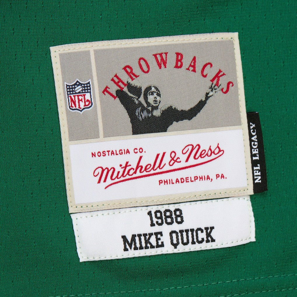 Mitchell & Ness Mike Quick Philadelphia Eagles Legacy Replica Jersey Kelly Green