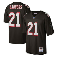 Mitchell & Ness Deion Sanders Atlanta Falcons Legacy Replica Jersey Black