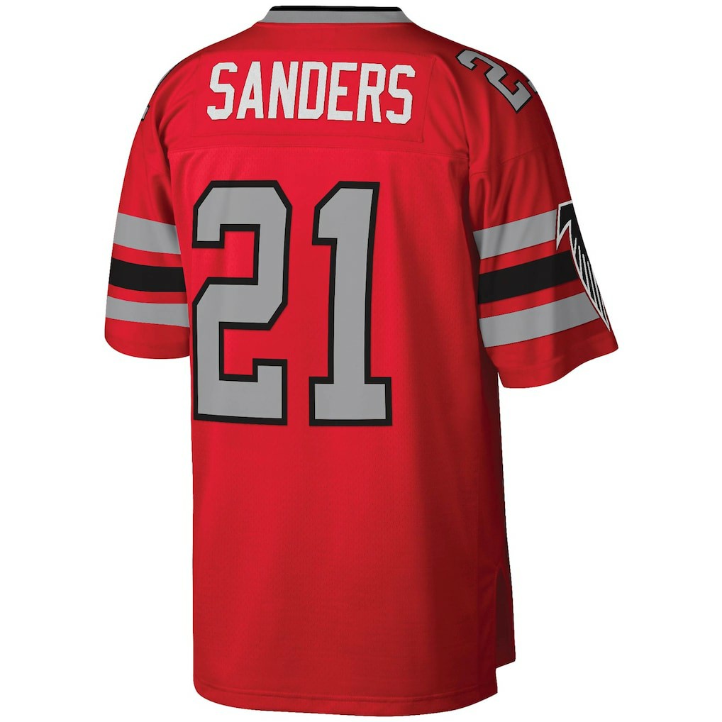 Mitchell & Ness Deion Sanders Atlanta Falcons Legacy Replica Jersey Red