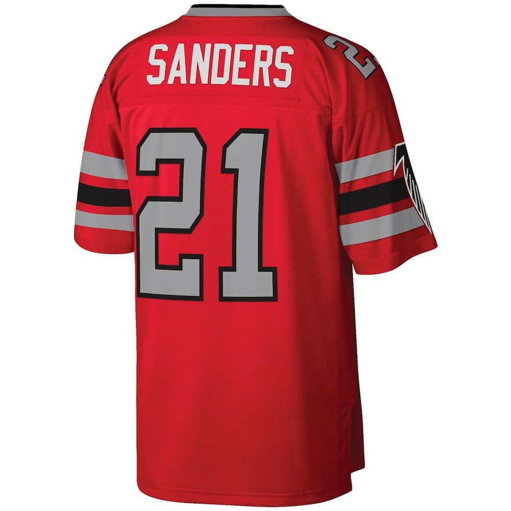 Mitchell & Ness Deion Sanders Atlanta Falcons Legacy Replica Jersey Red