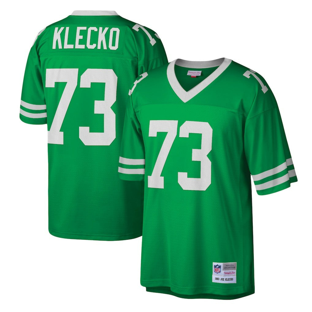 Mitchell & Ness Joe Klecko New York Jets Legacy Replica Jersey Kelly Green