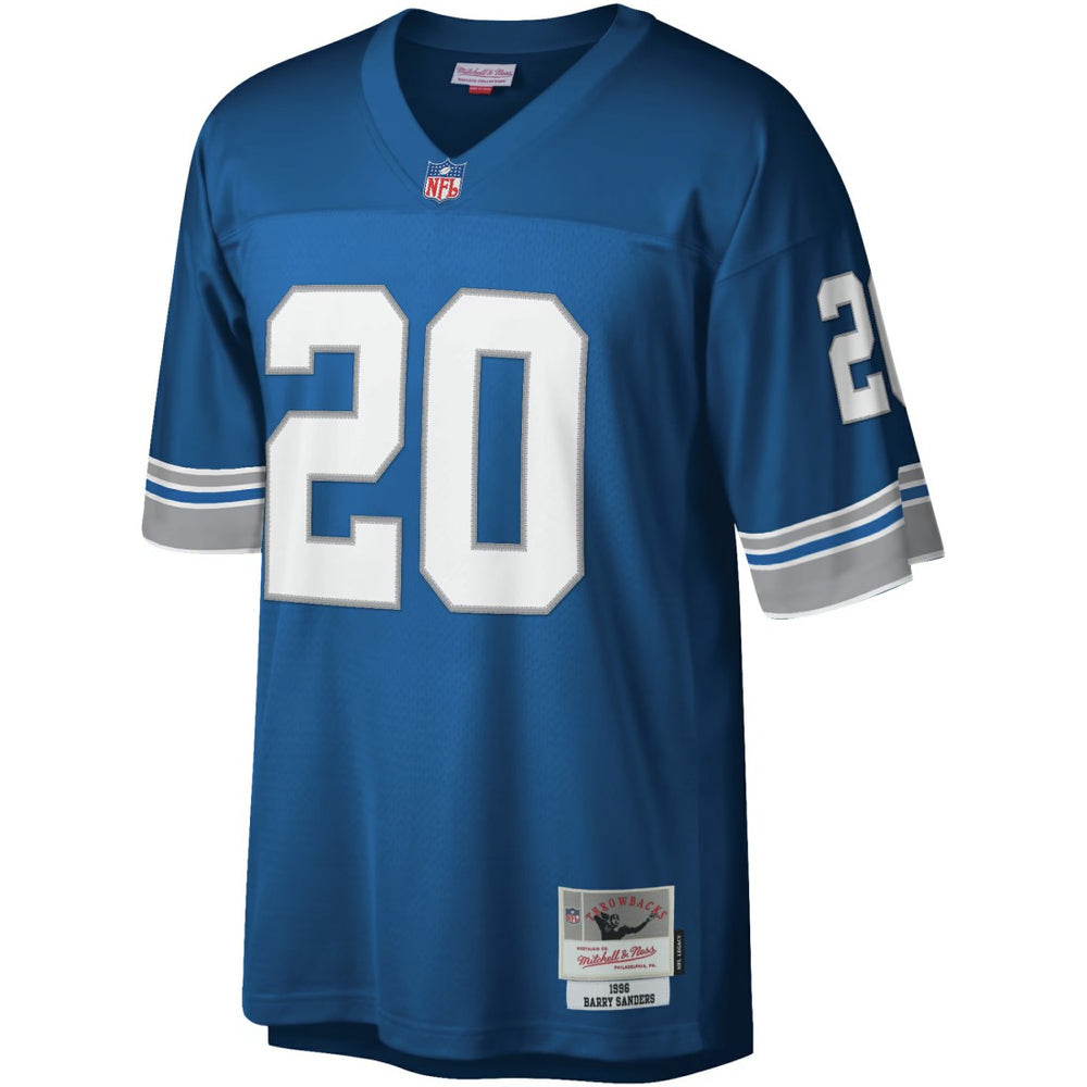 Mitchell & Ness Barry Sanders Detroit Lions Legacy Replica Jersey Blue