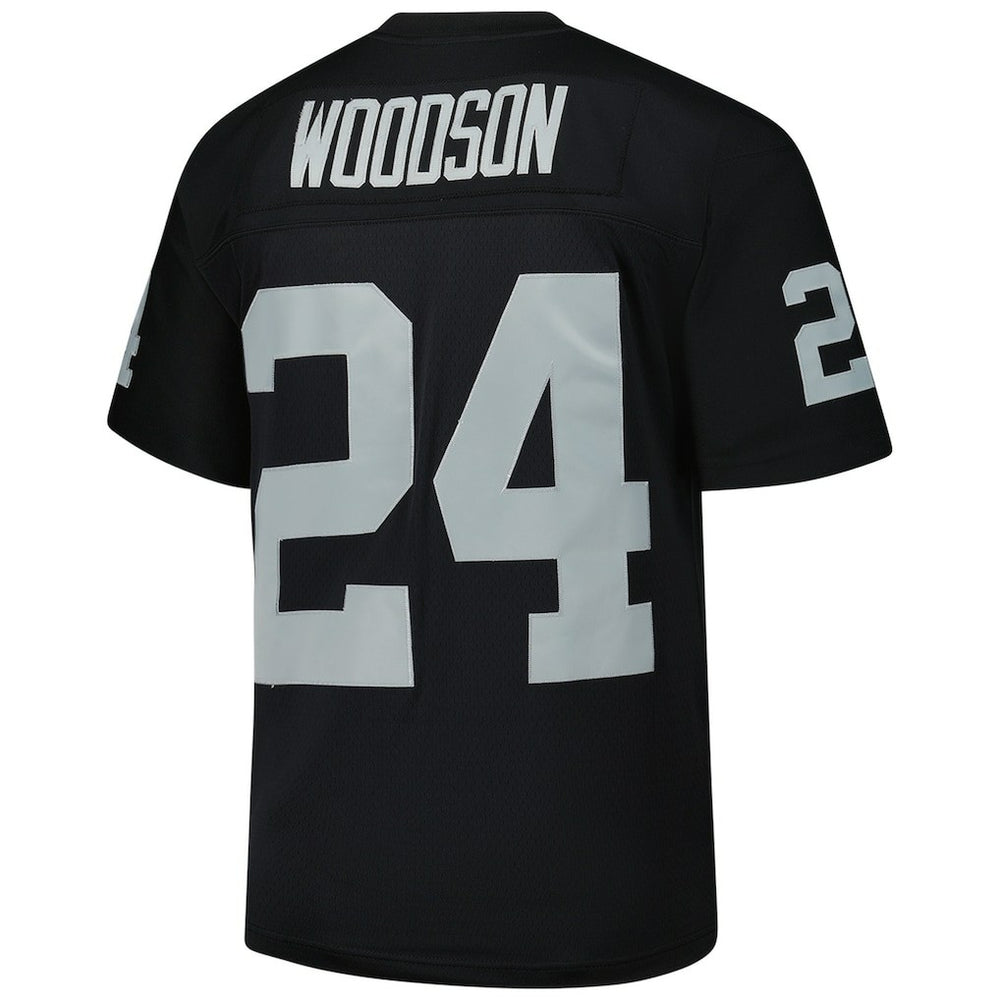Mitchell & Ness Charles Woodson Las Vegas Raiders Legacy Replica Jersey Black