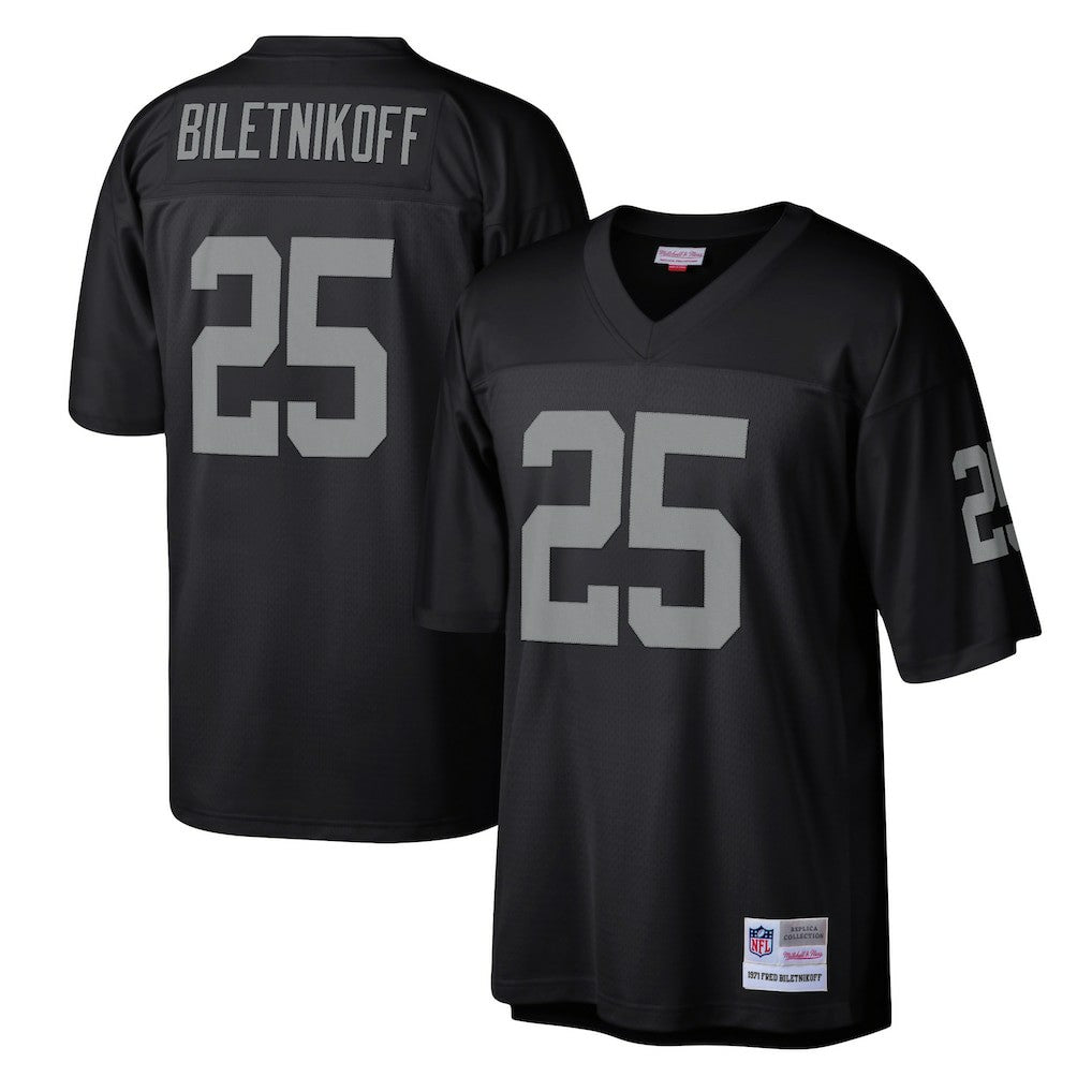Mitchell & Ness Fred Biletnikoff Las Vegas Raiders Legacy Replica Jersey Black