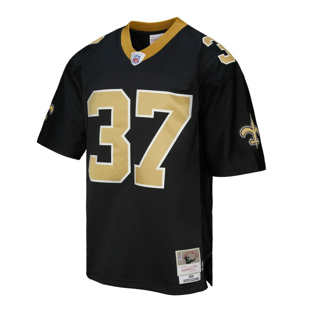 Mitchell & Ness Steve Gleason New Orleans Saints Legacy Replica Jersey Black
