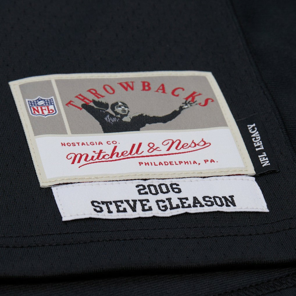 Mitchell & Ness Steve Gleason New Orleans Saints Legacy Replica Jersey Black