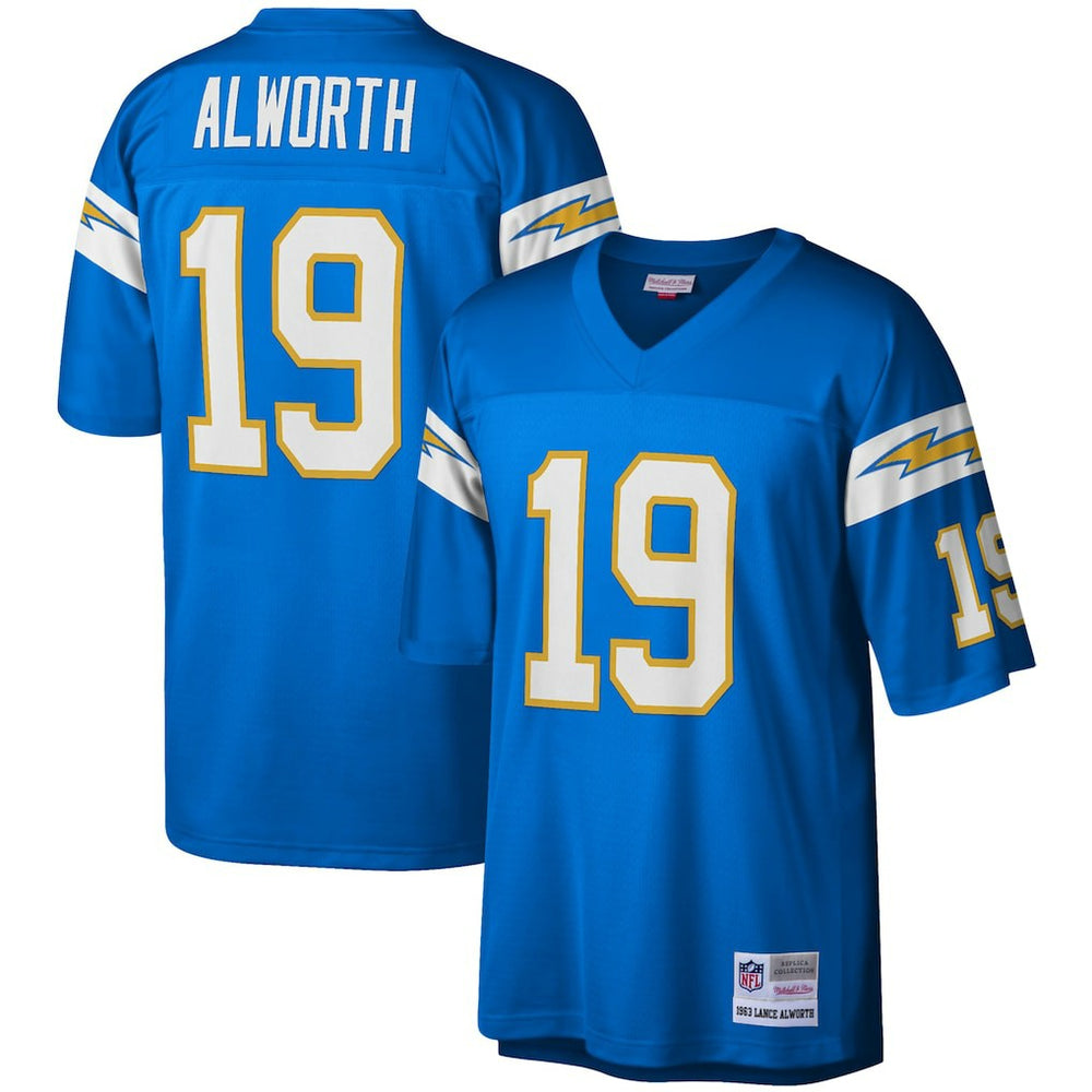 Mitchell & Ness Lance Alworth Los Angeles Chargers Legacy Replica Jersey Powder Blue