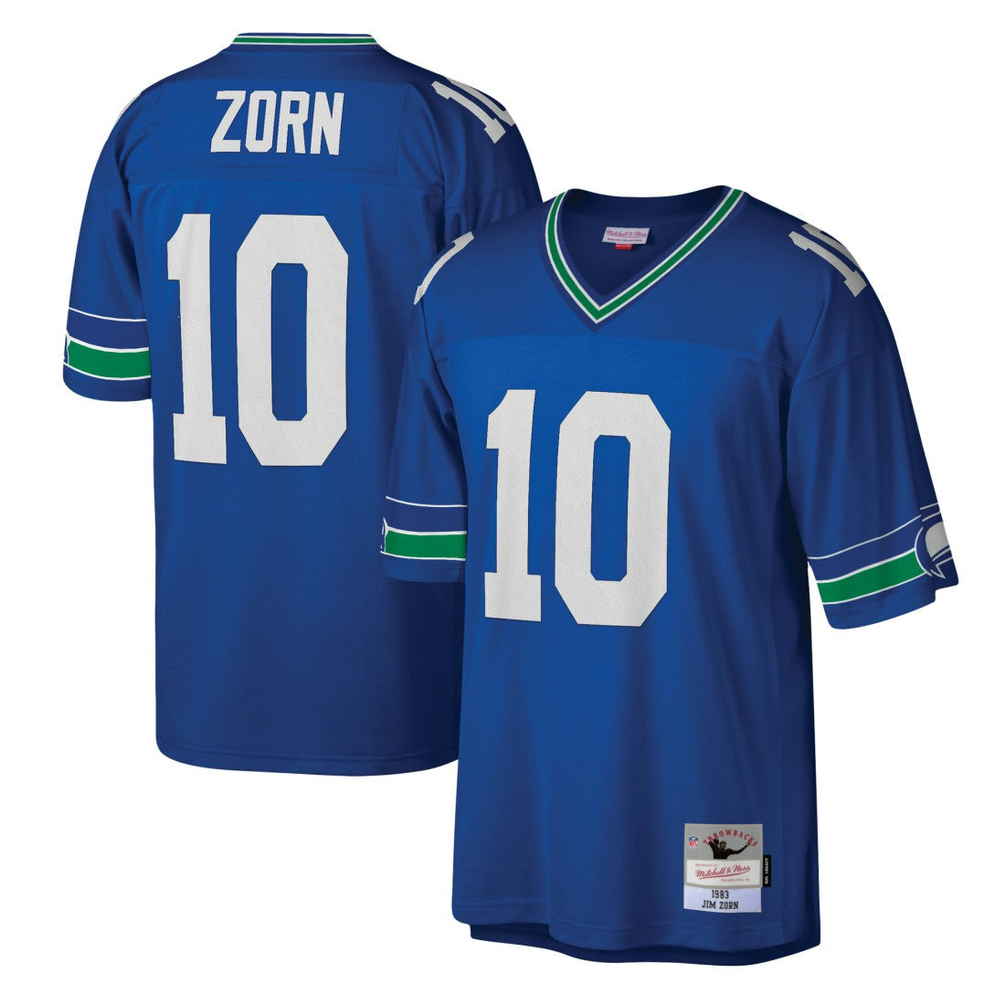 Mitchell & Ness Jim Zorn Seattle Seahawks Legacy Replica Jersey Royal