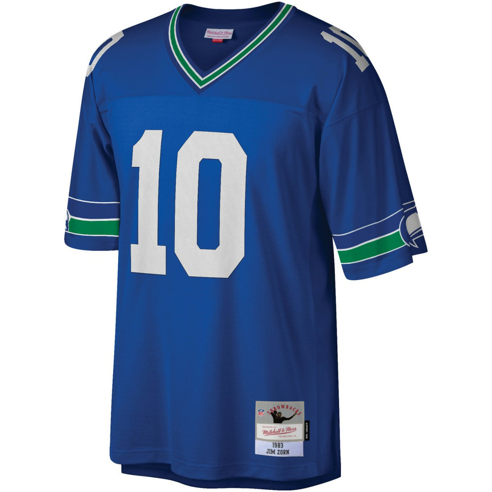 Mitchell & Ness Jim Zorn Seattle Seahawks Legacy Replica Jersey Royal