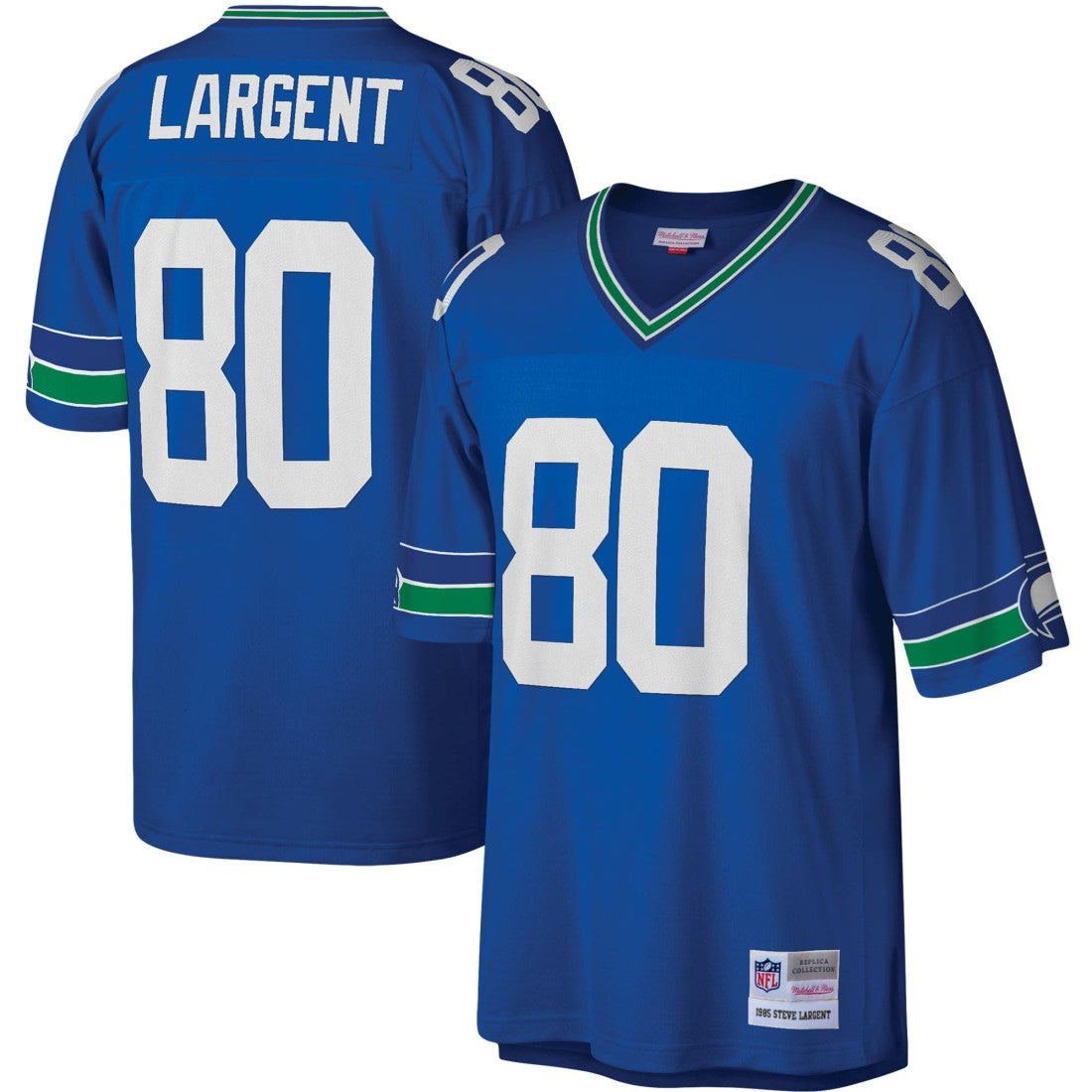Mitchell & Ness Steve Largent Seattle Seahawks Legacy Replica Jersey Royal