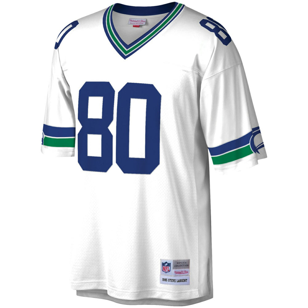 Mitchell & Ness Steve Largent Seattle Seahawks Legacy Replica Jersey White