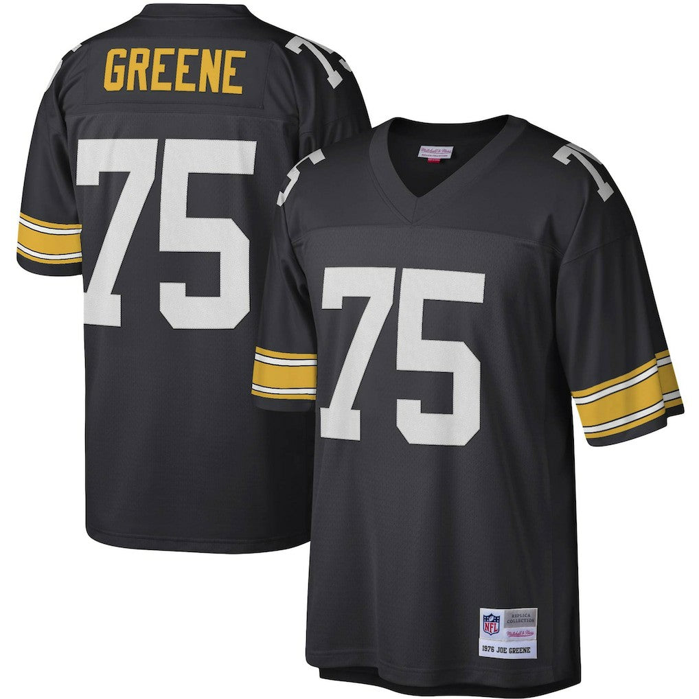 Mitchell & Ness Joe Greene Pittsburgh Steelers Legacy Replica Jersey Black