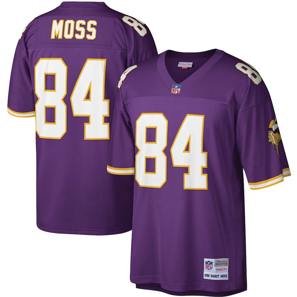 Mitchell & Ness Randy Moss Minnesota Vikings Legacy Replica Jersey Purple