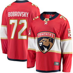 Sergei Bobrovsky Florida Panthers Fanatics Breakaway Player Jersey - Red - NHL 3610490