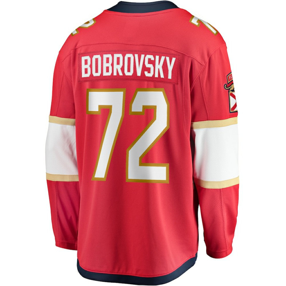 Sergei Bobrovsky Florida Panthers Fanatics Breakaway Player Jersey - Red - NHL 3610490