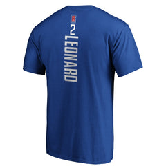 Kawhi Leonard LA Clippers Playmaker Name & Number T-Shirt Blue | Fanatics