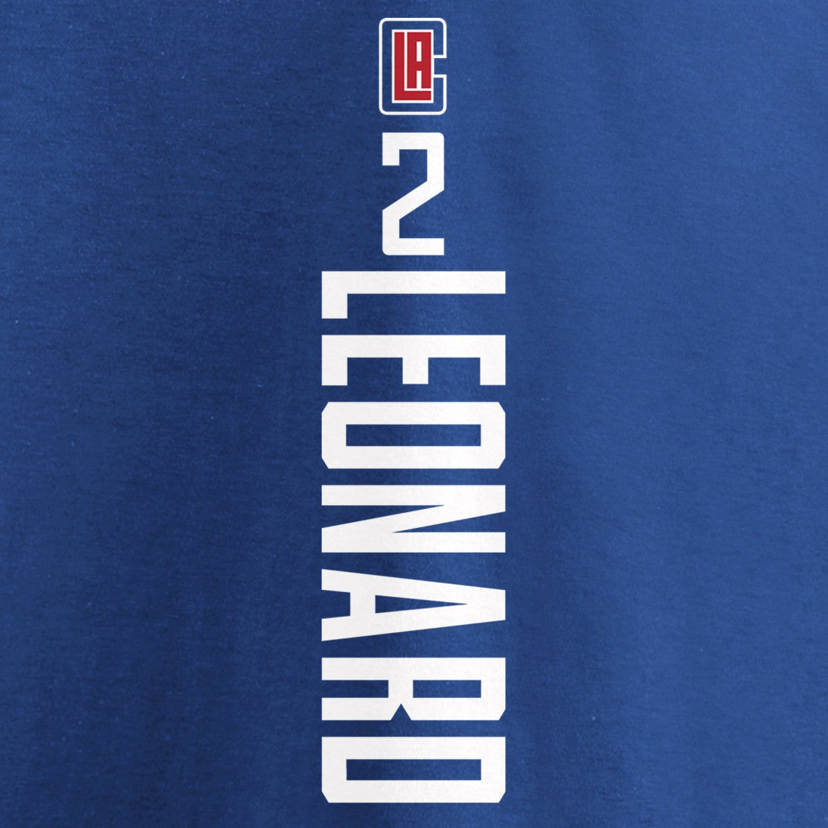 Kawhi Leonard LA Clippers Playmaker Name & Number T-Shirt Blue | Fanatics