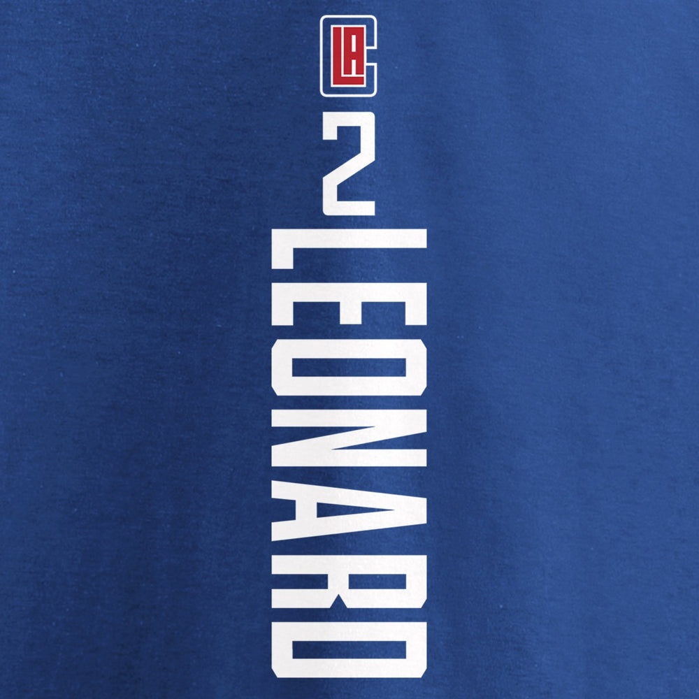 Kawhi Leonard LA Clippers Playmaker Name & Number T-Shirt Blue | Fanatics