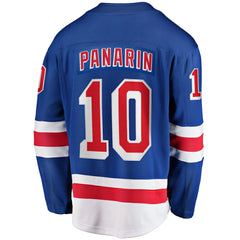 Artemi Panarin New York Rangers Fanatics Home Breakaway Player Jersey - Blue - NHL 3611667
