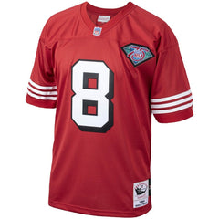 Mitchell & Ness Steve Young San Francisco 49ers 1994 Authentic Throwback Retired Player Jersey Scarlet