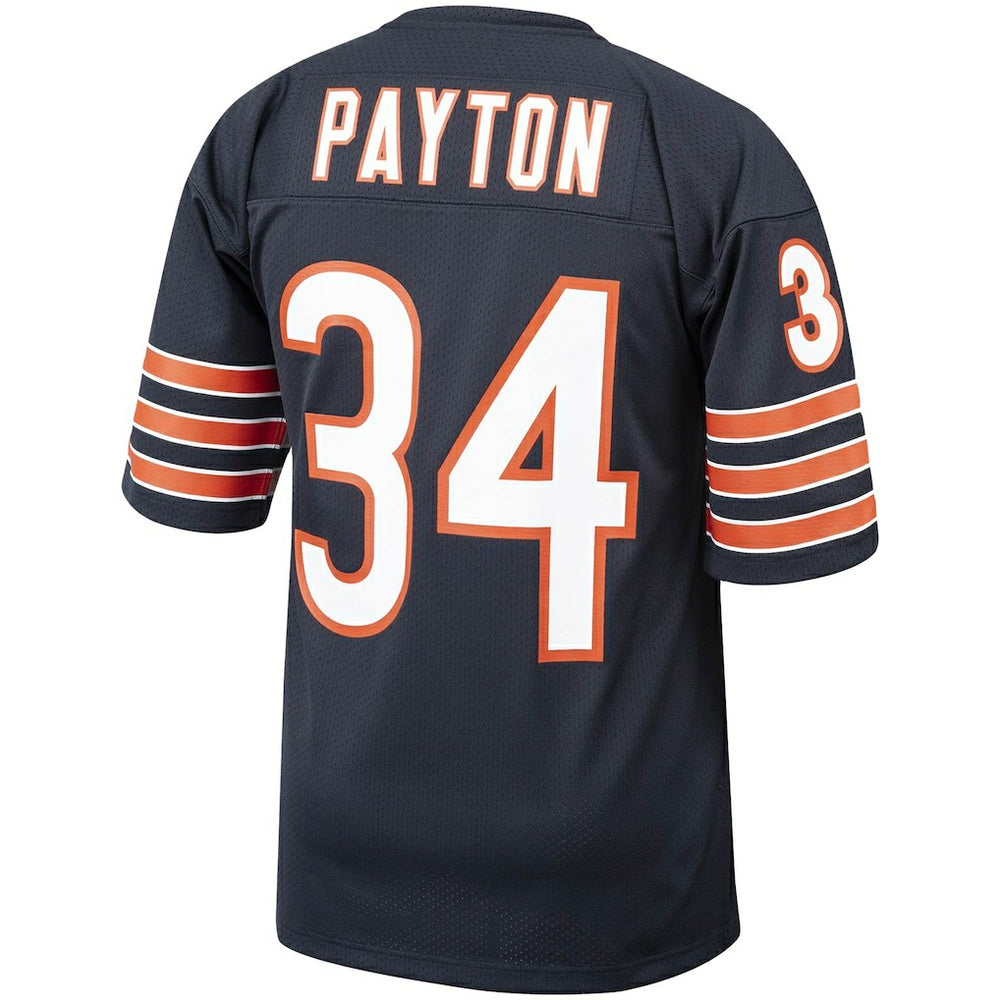Mitchell & Ness Walter Payton Chicago Bears 1985 Authentic Throwback Retired Player Jersey Navy