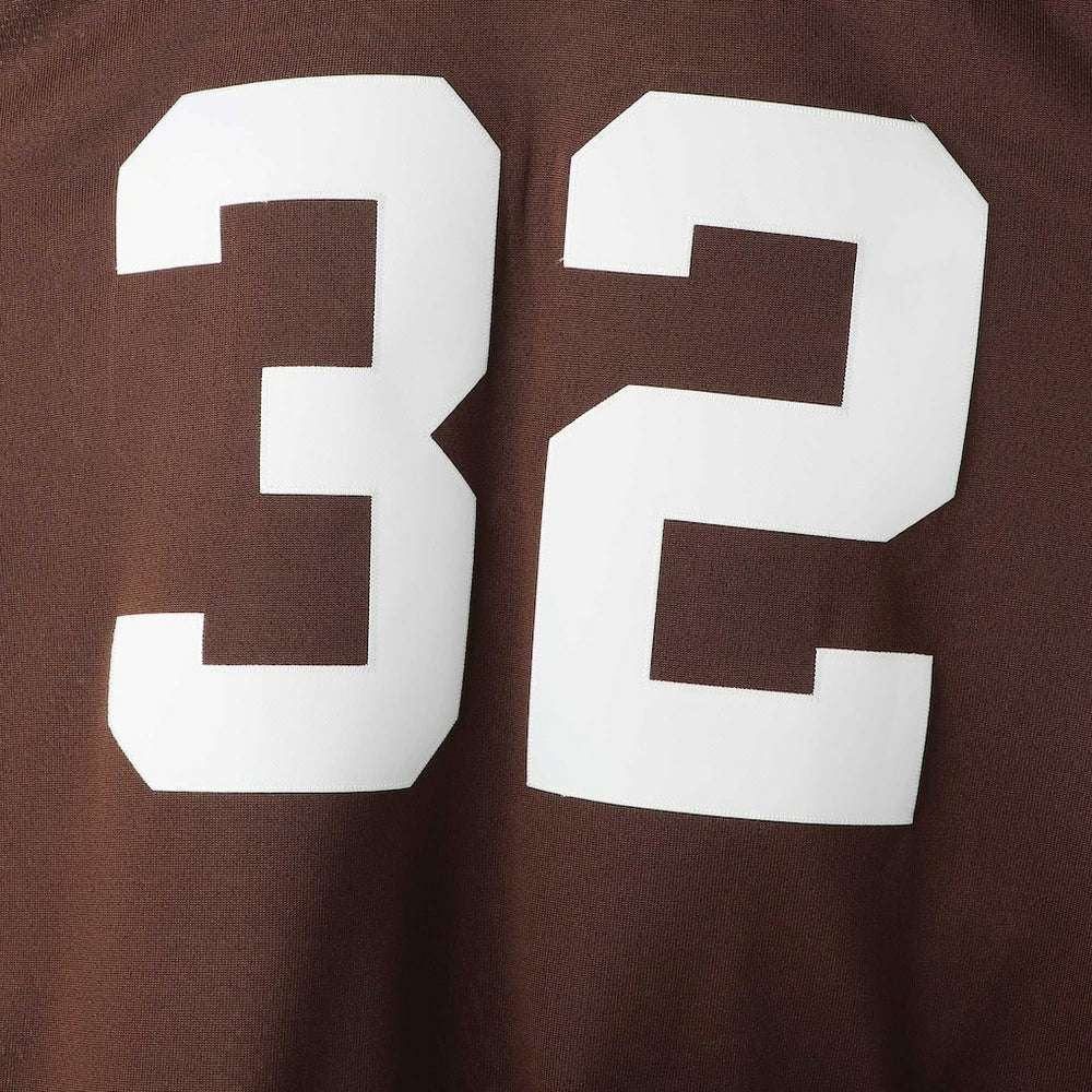 Mitchell & Ness Jim Brown Cleveland Browns 1964 Authentic Throwback Retired Player Jersey Brown