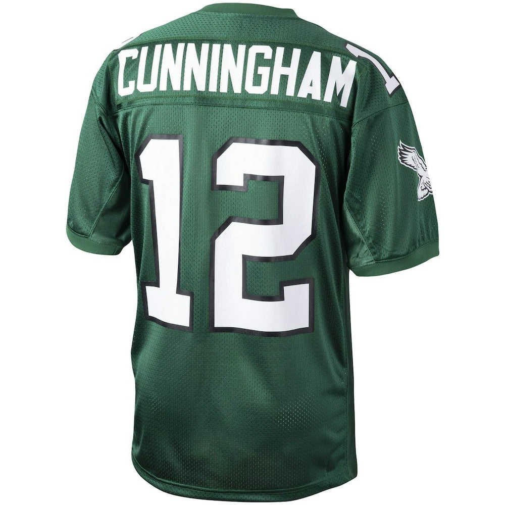 Mitchell & Ness Randall Cunningham Philadelphia Eagles 1992 Authentic Throwback Retired Player Jersey Green