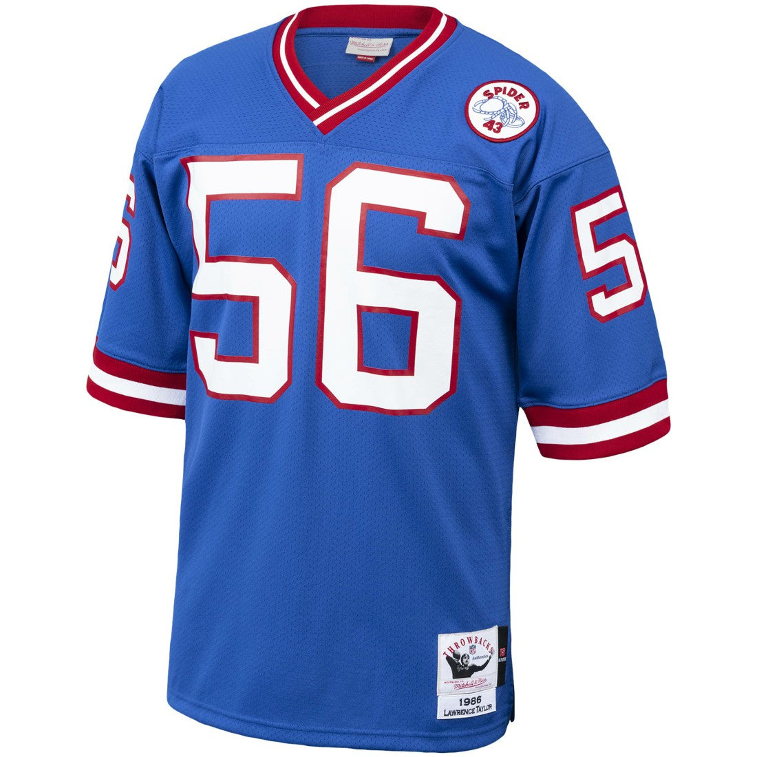Mitchell & Ness Lawrence Taylor New York Giants 1986 Authentic Throwback Retired Player Jersey Royal