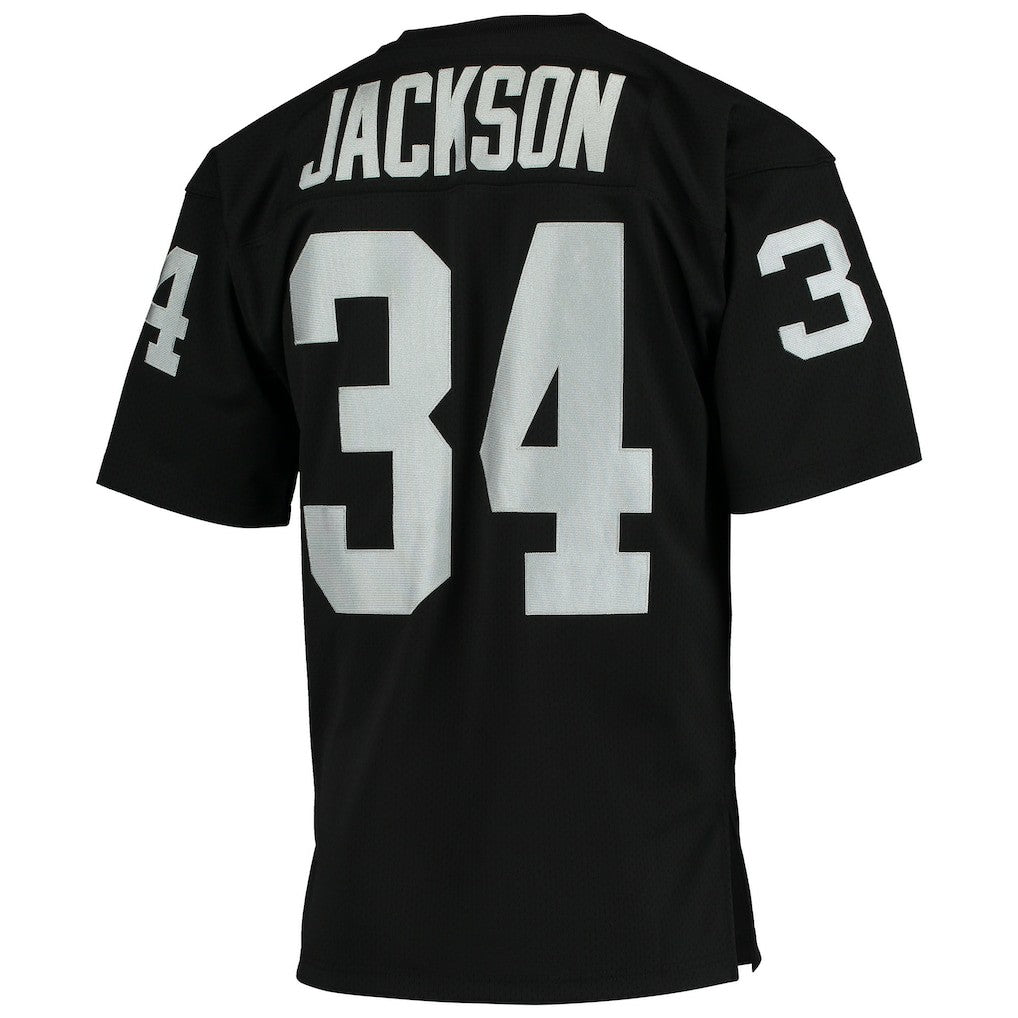 Mitchell & Ness Bo Jackson Las Vegas Raiders 1990 Authentic Throwback Retired Player Jersey Black