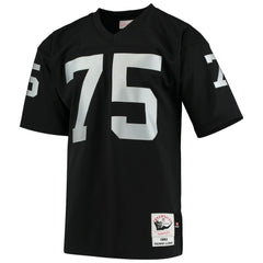 Mitchell & Ness Howie Long Las Vegas Raiders 1983 Authentic Throwback Retired Player Jersey Black