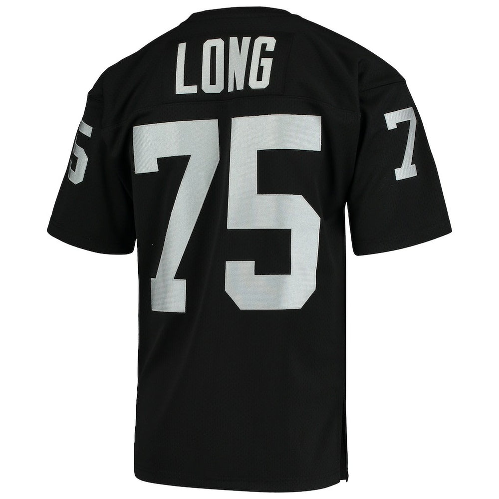 Mitchell & Ness Howie Long Las Vegas Raiders 1983 Authentic Throwback Retired Player Jersey Black