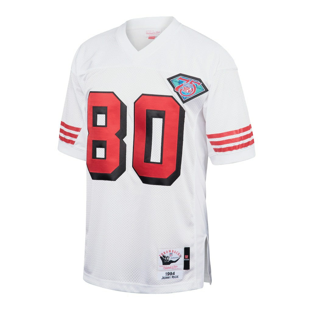 Mitchell & Ness Jerry Rice San Francisco 49ers 1994 Authentic Throwback Retired Player Jersey White
