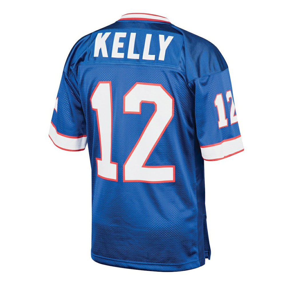 Mitchell & Ness Jim Kelly Buffalo Bills 1994 Authentic Throwback Retired Player Jersey Royal