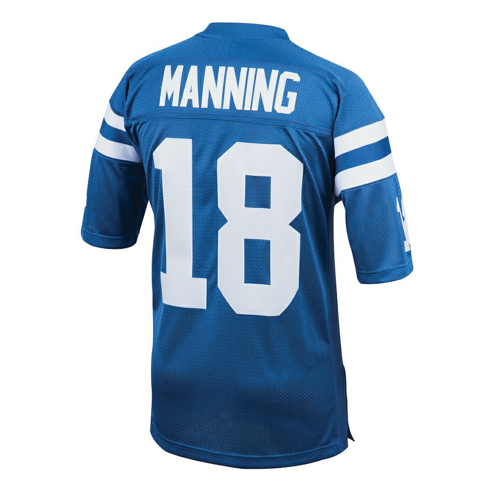 Mitchell & Ness Peyton Manning Indianapolis Colts 1998 Authentic Throwback Retired Player Jersey Royal