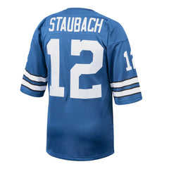Mitchell & Ness Roger Staubach Dallas Cowboys 1971 Authentic Throwback Retired Player Jersey Royal