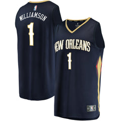 Zion Williamson New Orleans Pelicans Fast Break Replica Jersey Navy Icon Edition | Fanatics online