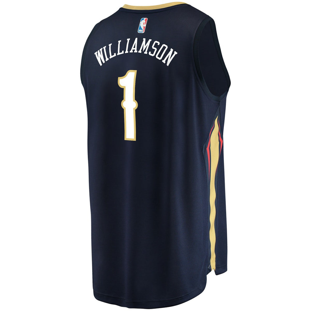 Zion Williamson New Orleans Pelicans Fast Break Replica Jersey Navy Icon Edition | Fanatics online