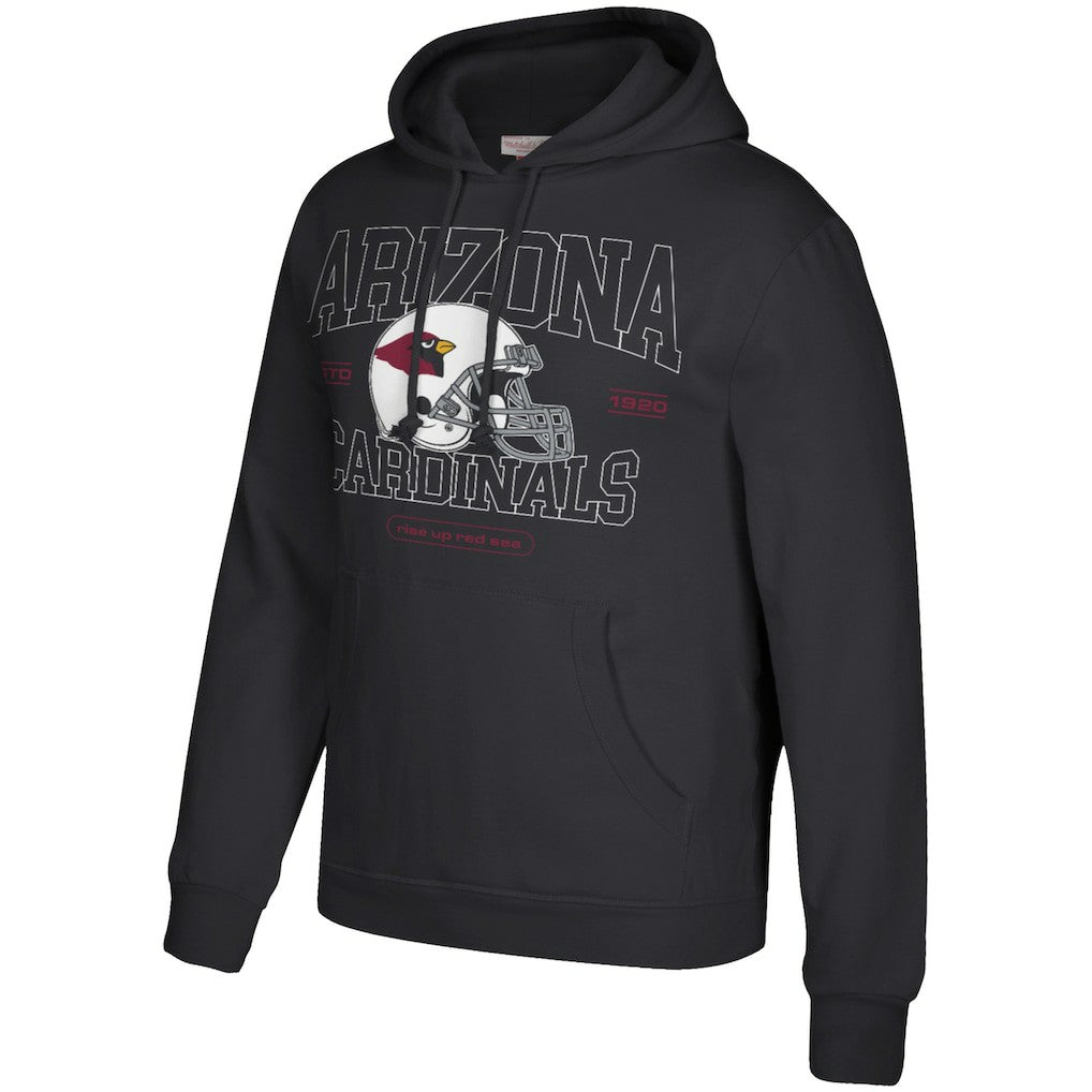Mitchell & Ness Arizona Cardinals Classic Helmet Pullover Hoodie Black