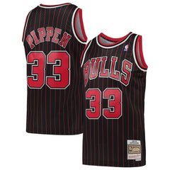 Scottie Pippen Chicago Bulls Hardwood Classics Swingman Jersey for sale Black | Mitchell & Ness Lifestyle