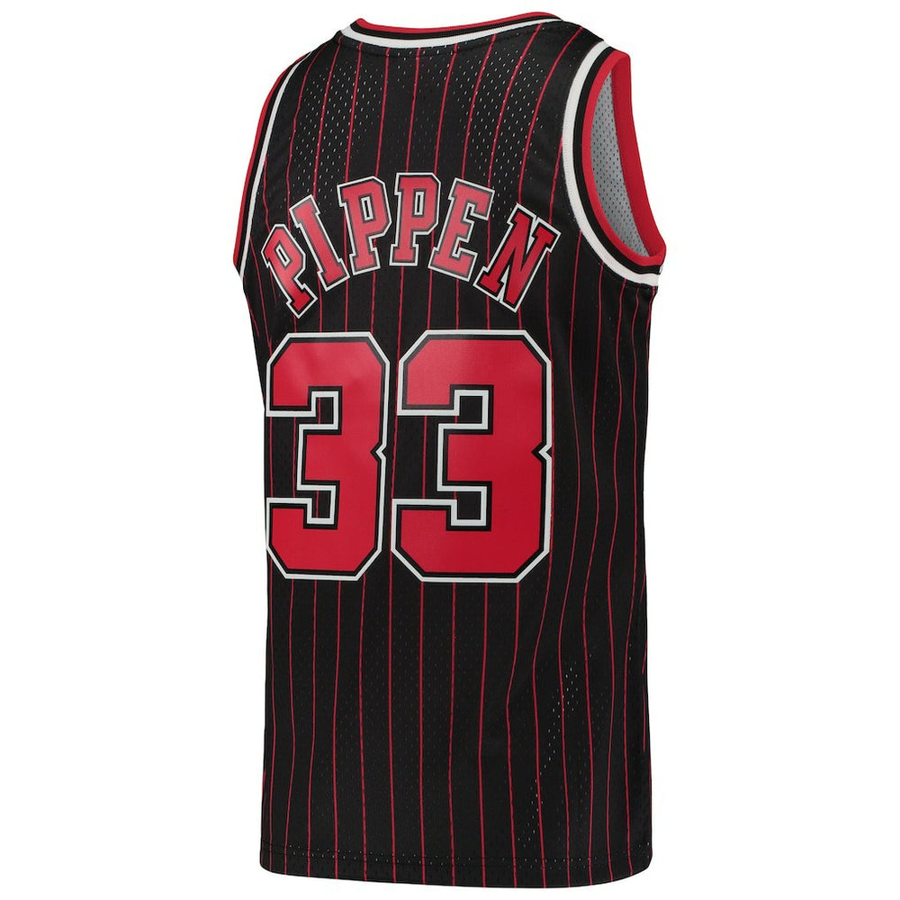 Scottie Pippen Chicago Bulls Hardwood Classics Swingman Jersey for sale Black | Mitchell & Ness Lifestyle