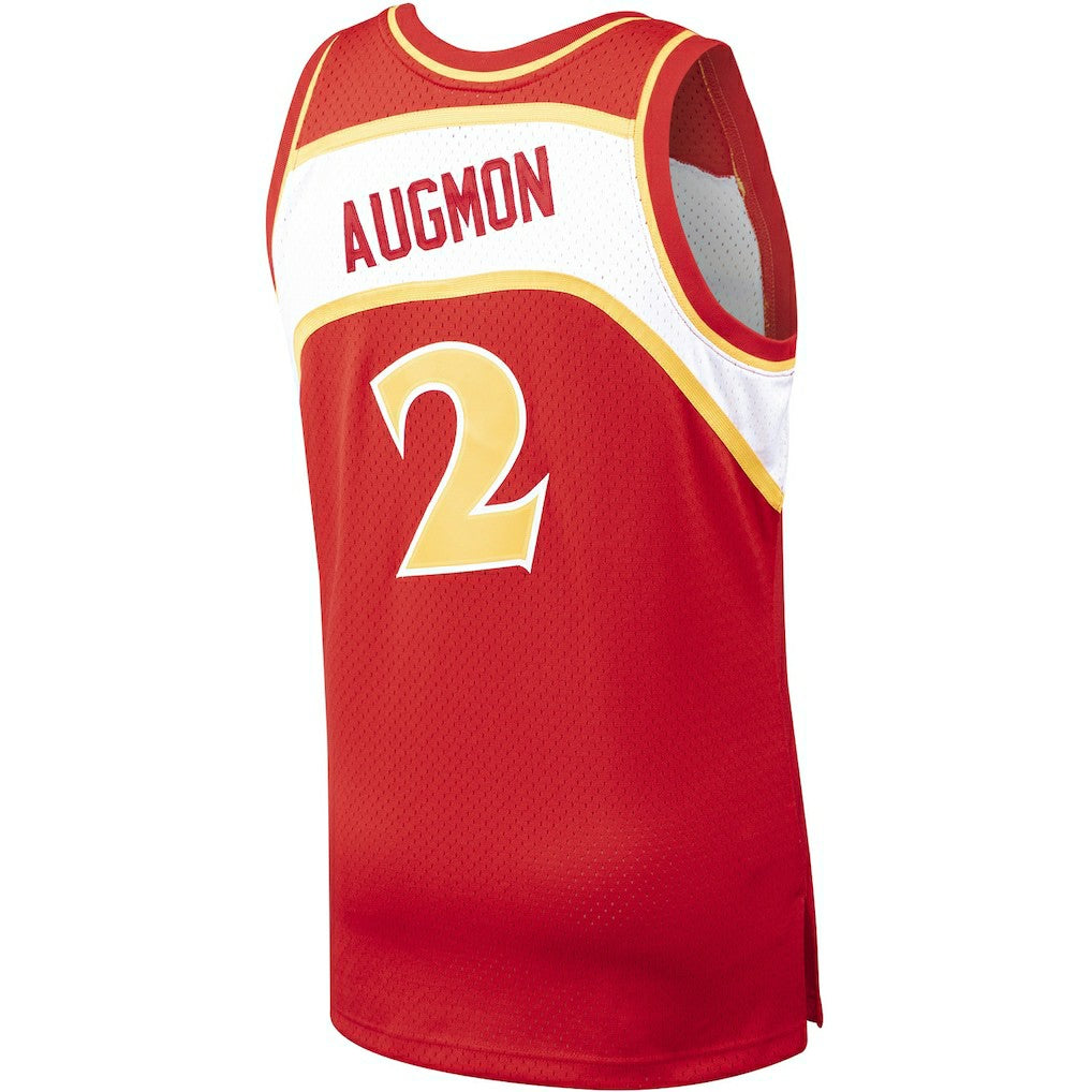 Stacey Augmon Atlanta Hawks 1991/92 Hardwood Classics Swingman Jersey Red | Mitchell & Ness Lifestyle