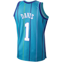 Baron Davis Charlotte Hornets 1999/00 Hardwood Classics Swingman Jersey Teal | Mitchell & Ness online