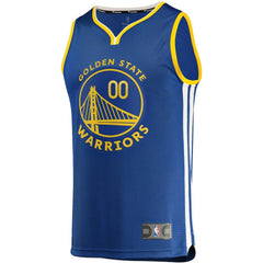 Golden State Warriors Fast Break Custom Replica Jersey Royal for sale Icon Edition | Fanatics outlet