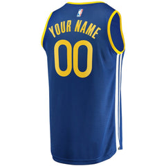 Golden State Warriors Fast Break Custom Replica Jersey Royal for sale Icon Edition | Fanatics outlet