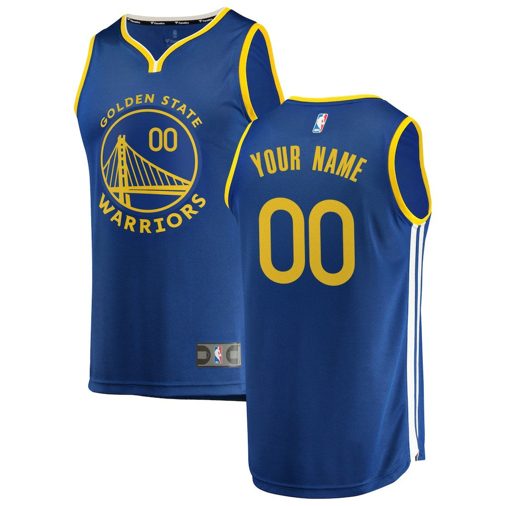 Golden State Warriors Youth 2019/20 Fast Break Custom Replica Jersey Royal for sale Icon Edition | Fanatics discount