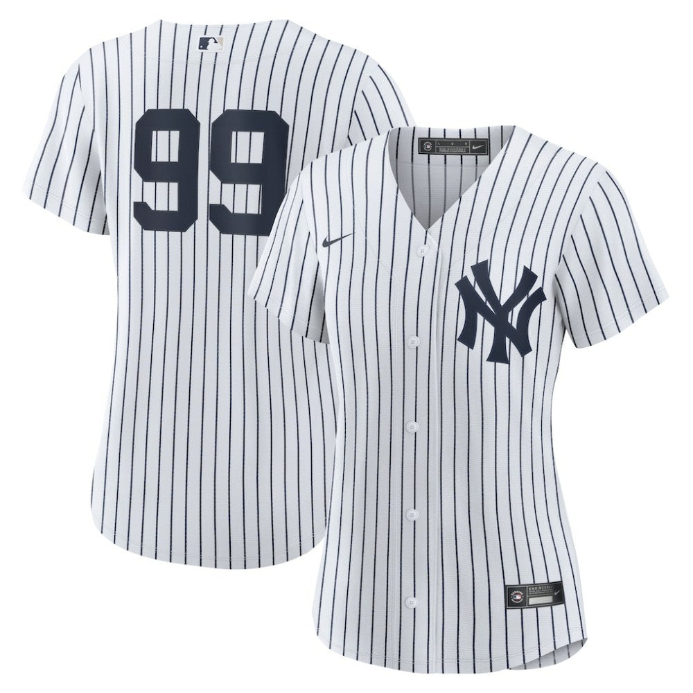 Aaron Judge New York Yankees Nike Women's Home Replica Player Jersey - White - Nike Online