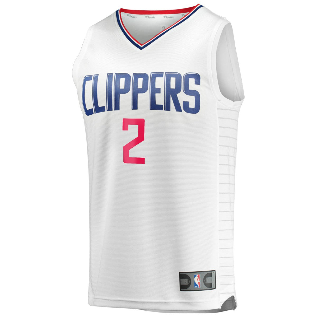 Kawhi Leonard LA Clippers Fast Break Replica Player Jersey White Association Edition | Fanatics outlet