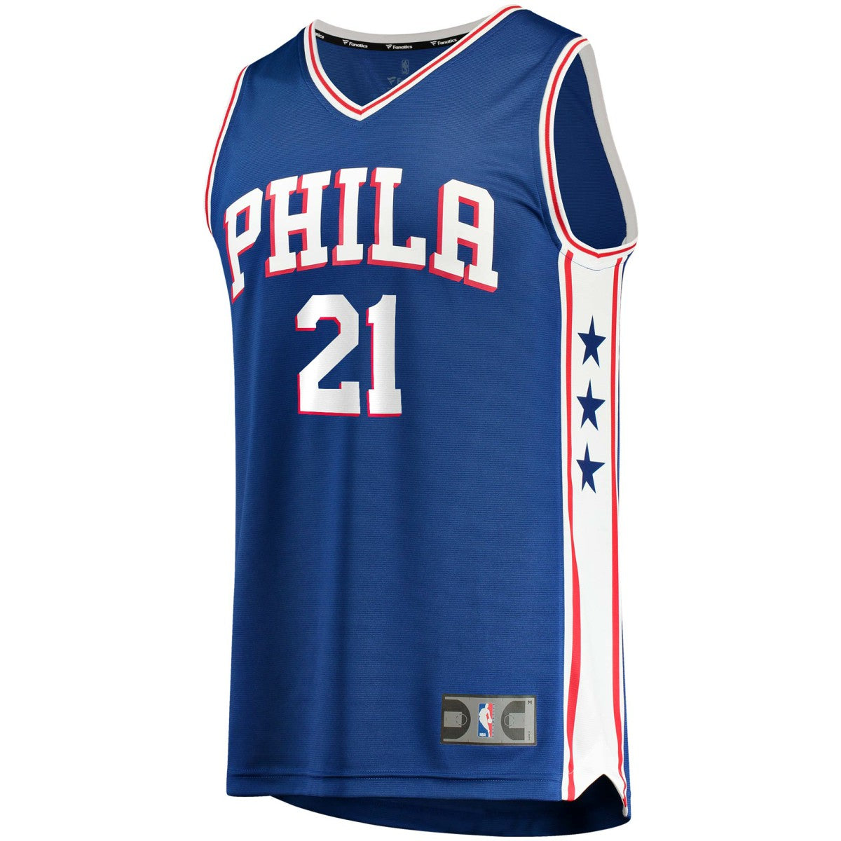 Joel Embiid Philadelphia 76ers Fast Break Replica Player Jersey Icon Edition Royal | Fanatics Near Me
